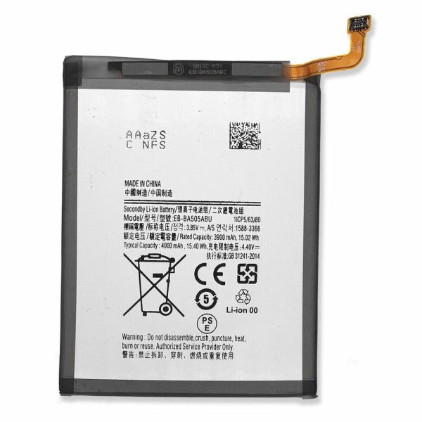 BATERIA SAMSUNG A20 A205 A30 A305 A50 A505 A30S A307  [4000 mAh] [EB BA505ABN]
