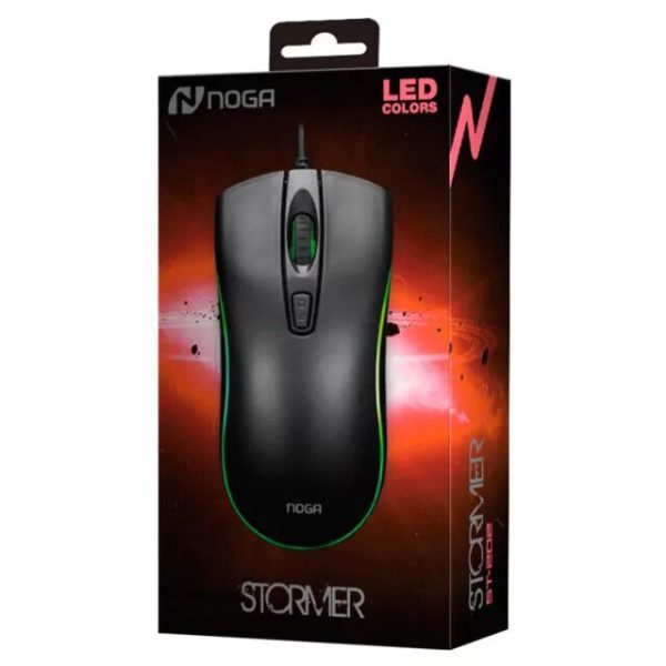MOUSE GAMER RETROILUMINADO 4 BOTONES [ST202]