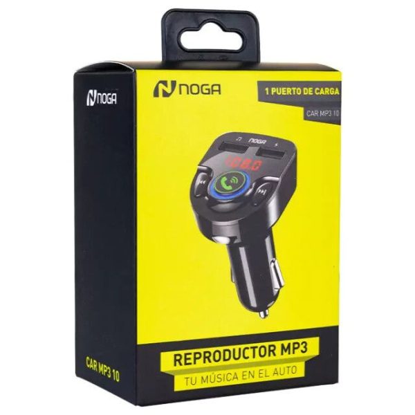 TRANSMISOR INALAMBRICO DE AUDIO Y MP3 PARA AUTO [CAR MP3 10] [NOGANET]