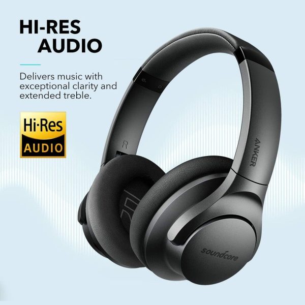 AURICULAR VINCHA BLUETOOTH ANKER SOUNDCORE LIFE Q20 [CANCELACION DE RUIDO] [ALTA FIDELIDAD]