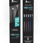 Cable De Datos Round Tipo C A Tipo C 3.1 A [Fox Box] [1 Metro] [Blister]