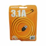 Cable De Datos Ewtto Usb Micro V8 3.8A  2 Metros [Et E4337M 200]