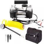 Compresor Para Auto 13.8V 150Psi 85Lt/Min  Portatil Con Bolso Y Kit Con Accesorios [628 4X4] [Gadnic]
