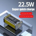Power Bank Ibek 10.000 Mah Con Con Puertos Tipo C Y Usb Con Carga Rapida [Pd188] - Imagen 2