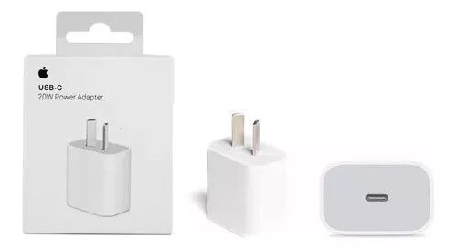 CABEZAL CARGADOR DE PARED IPHONE 20W [TIPO C] [PATA ARG] [CALIDAD PREMIUM] [BLISTER]
