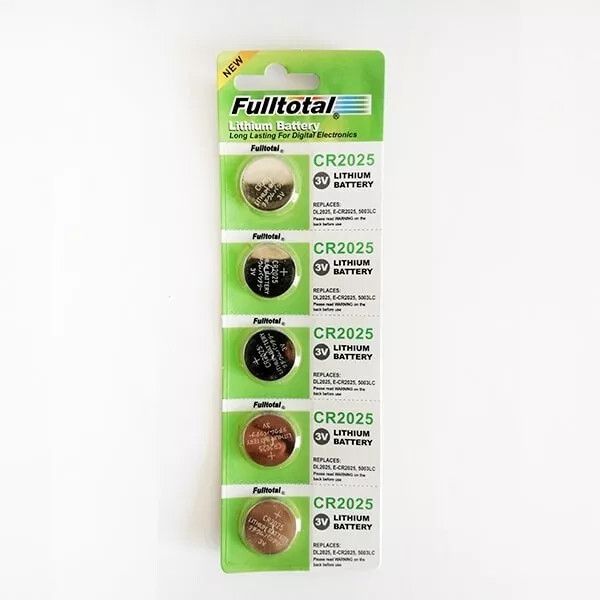 PILAS ALCALINAS FULLTOTAL CR2025 BLISTER [POR UNIDAD] [FULLTOTAL]