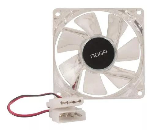 TURBINA COOLER PC 4 PULGADAS (12cm) 12v LED [NOGANET]