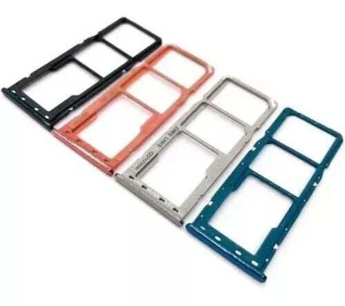 BANDEJA PORTA SIM SAMSUNG A20 [NEGRO] [2 SIM]