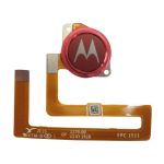 Boton Home Con Flex Motorola G8 Play [Rojo]