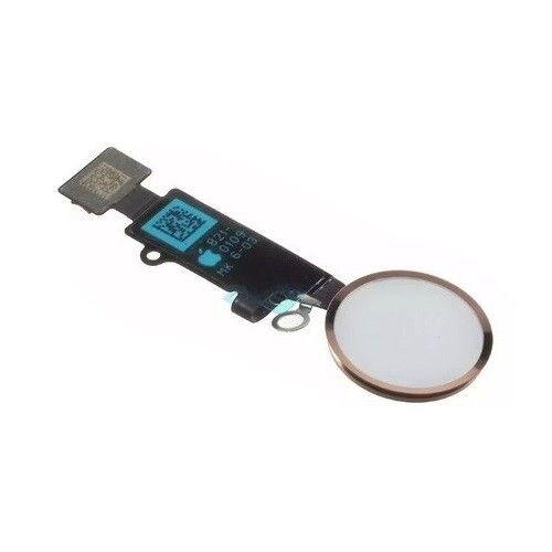 BOTON HOME CON FLEX IPHONE 7G PLUS [BLANCO] [SIN HUELLA] [SOLO FUNCION ESTETICA]