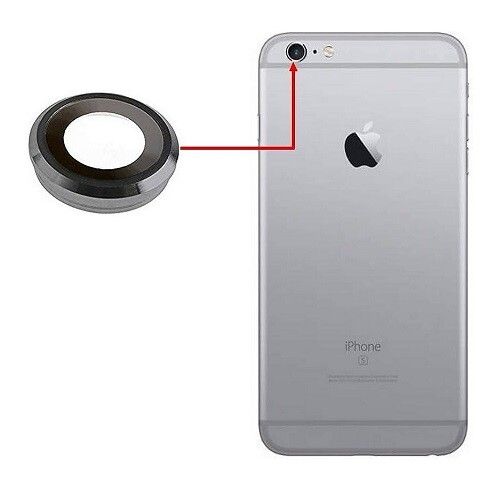 VIDRIO LENTE DE CAMARA IPHONE 6G [CON ARMAZON]