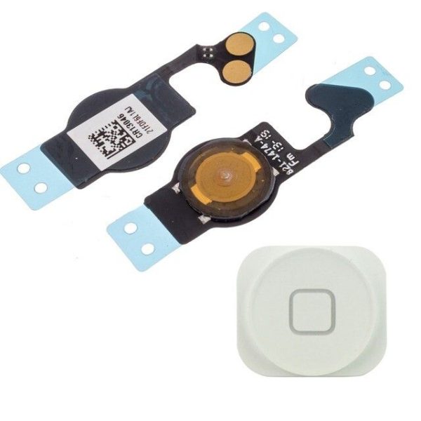 BOTON HOME CON FLEX IPHONE 5G [BLANCO]
