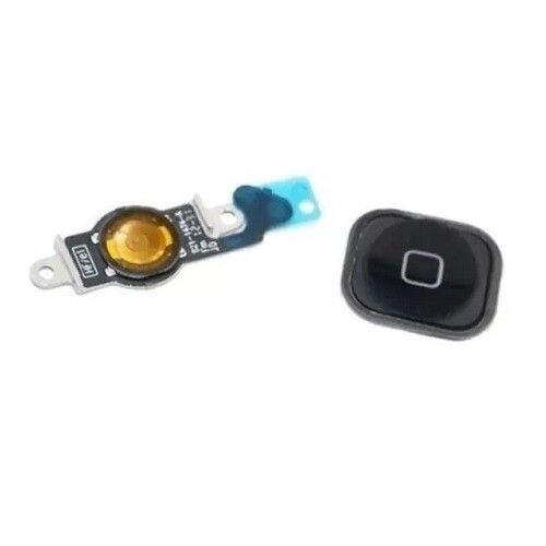 BOTON HOME CON FLEX IPHONE 5C [NEGRO]