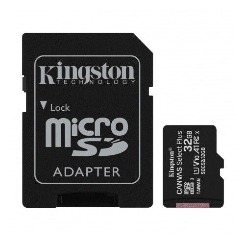 MEMORIA KINGSTON MICRO SD-HC 32GB 2EN1 CANVAS SELECT PLUS [CLASE 10] [ORIGINAL]