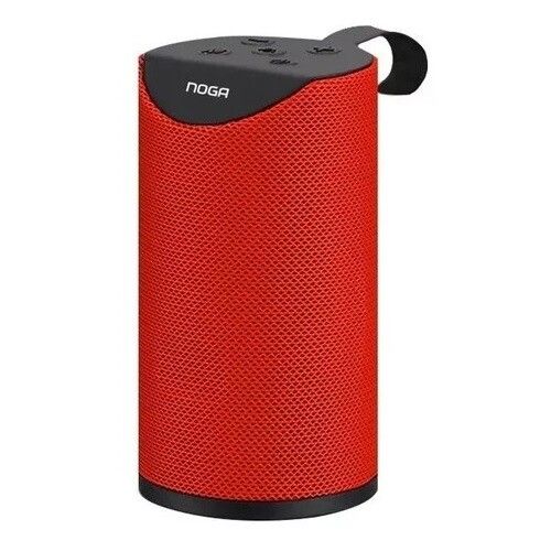 PARLANTE BLUETOOTH INALAMBRICO NOGA ROJO [PK08R]