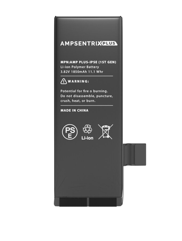 BATERIA IPHONE SE 2016 [1850 mAh] [AMPSENTRIX PLUS] [EXTRA CAPACIDAD ...