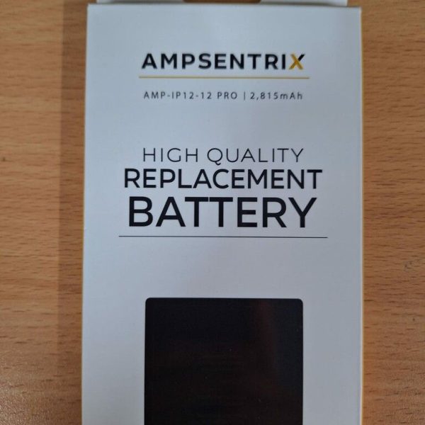 BATERIA IPHONE 12  / 12 PRO [2815 mAh] [AMPSENTRIX] [BLISTER]