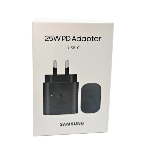 CABEZAL CARGADOR DE PARED SAMSUNG 25W [TIPO C] [PATA ARG]