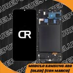 Modulo Samsung A20 A205 [Oled] [Con Marco]