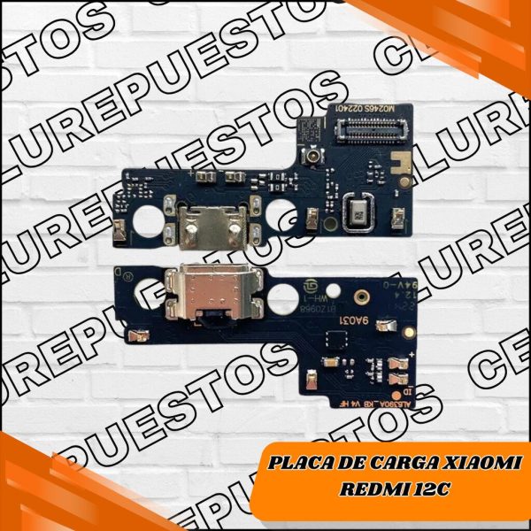 PLACA DE CARGA XIAOMI REDMI 12C [COMPATIBLE CON CARGA RAPIDA]