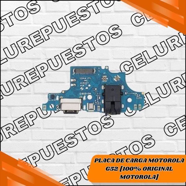 PLACA DE CARGA MOTOROLA G52 [100% ORIGINAL MOTOROLA]