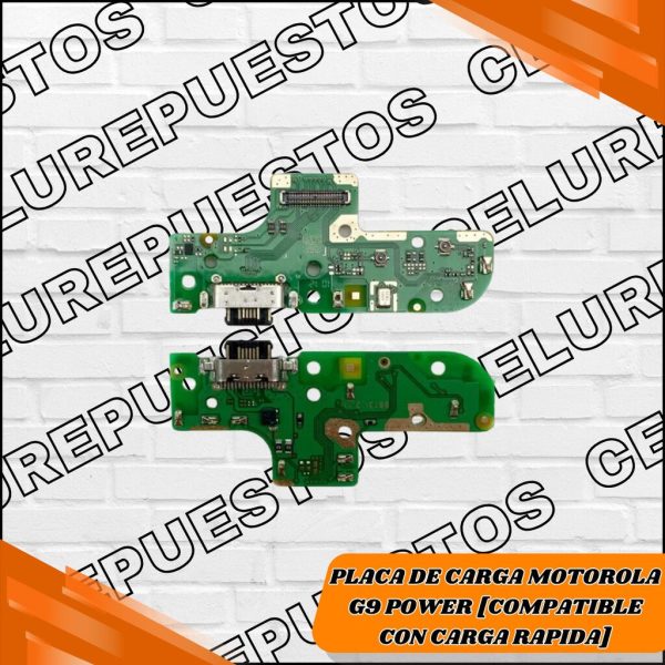 PLACA DE CARGA MOTOROLA G9 POWER  [COMPATIBLE CON CARGA RAPIDA]
