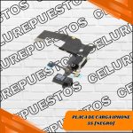 Placa De Carga Iphone 5S [Negro]