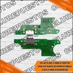 Placa De Carga Motorola One Fusion  [Compatible Con Carga Rapida]