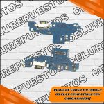 Placa De Carga Motorola G9 Play [Compatible Con Carga Rapida]