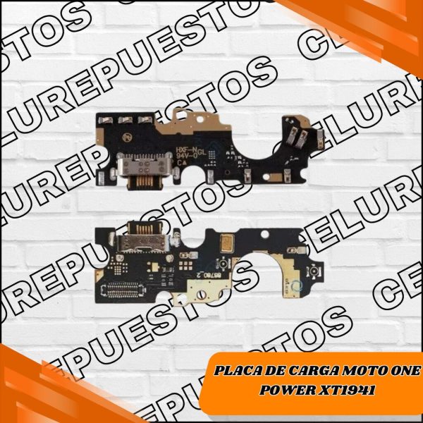 PLACA DE CARGA MOTOROLA ONE POWER XT1941