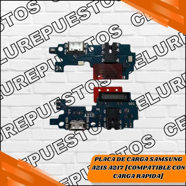 PLACA DE CARGA SAMSUNG A21S A217 [COMPATIBLE CON CARGA RAPIDA]