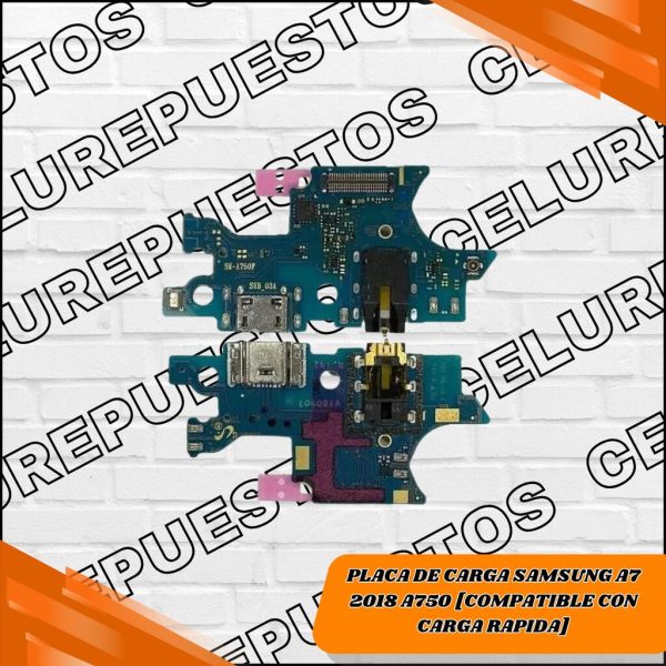 PLACA DE CARGA SAMSUNG A7 2018  A750 [COMPATIBLE CON CARGA RAPIDA]
