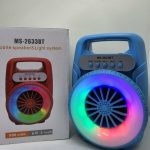 Parlante Inalambrico Bluetooth Con Luces Led De Varios Colores [Ms2633Bt] Al [Ms2640Bt]