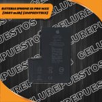 Bateria Iphone 12 Pro Max [3687 Mah] [Ampsentrix]
