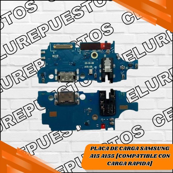 PLACA DE CARGA SAMSUNG A15 A155 [COMPATIBLE CON CARGA RAPIDA]