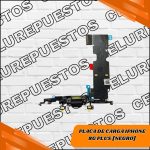 Placa De Carga Iphone 8G Plus [Negro]