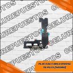 Placa De Carga Iphone 7G Plus [Negro]