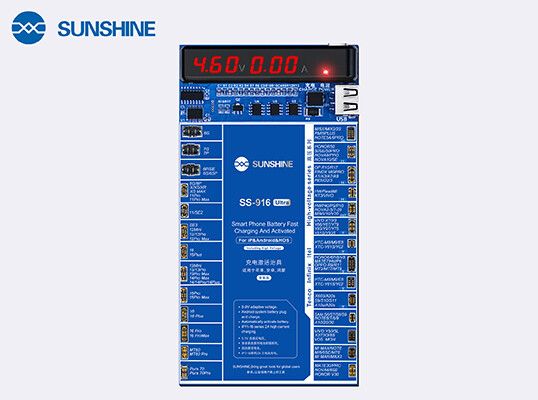 ACTIVADOR ANDROID IPHONE CARGADOR DE BATERIA HASTA IPHONE 16 PRO MAX [SS-916 ULTRA] [SUNSHINE]