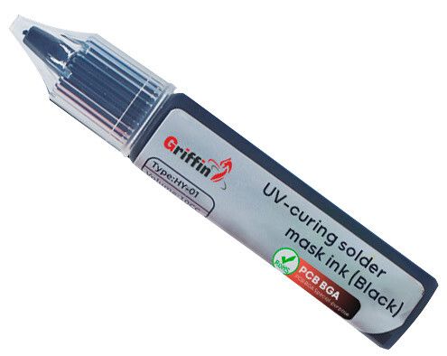 MASCARA UV NEGRO GRIFFIN 10CC [HY-01]