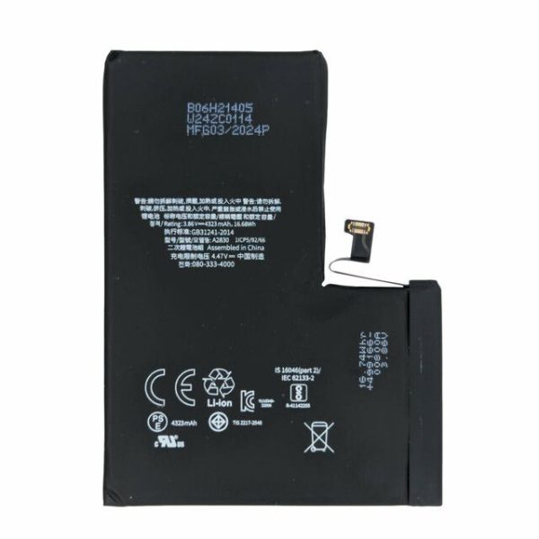 BATERIA IPHONE 14 PRO MAX [4323 mAh] [FOXCONN] [PREMIUM] [BLISTER]