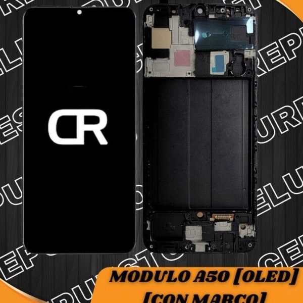 MODULO SAMSUNG A50 A505 [OLED] [CON MARCO]