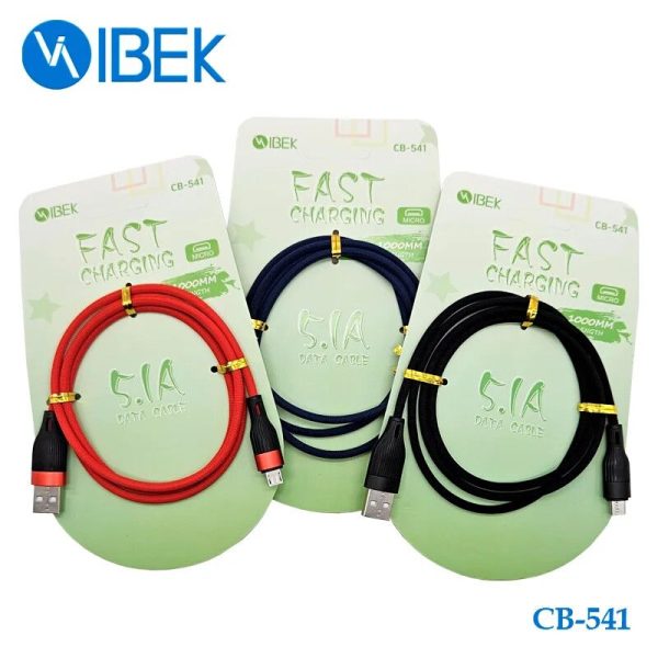 CABLE MALLADO USB A [MICRO USB] 1M 5.1A [IBEK] [CB 541]
