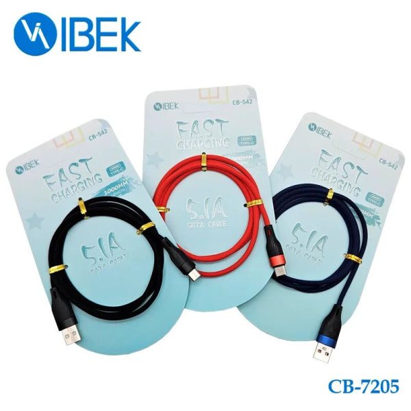 CABLE ENGOMADO USB A [TIPO C] 1M 5.1A [IBEK] [CB 542]