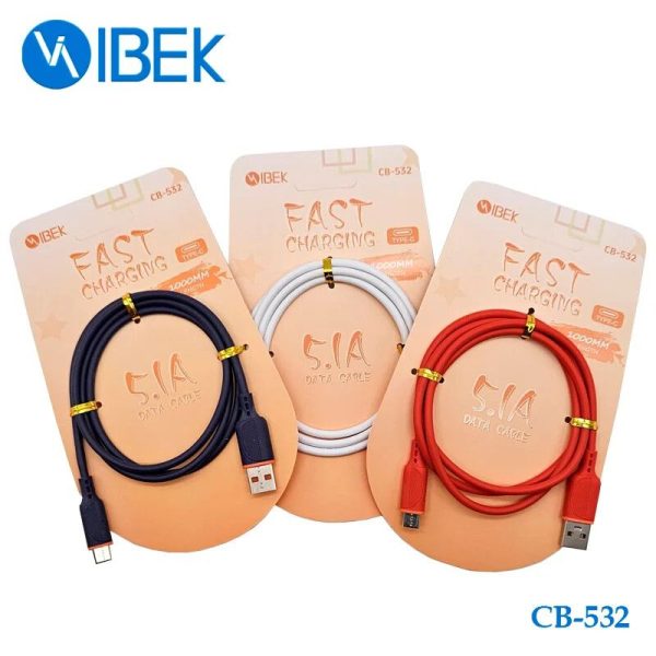 CABLE ENGOMADO USB A [TIPO C] 1M 5.1A [IBEK] [CB 532]