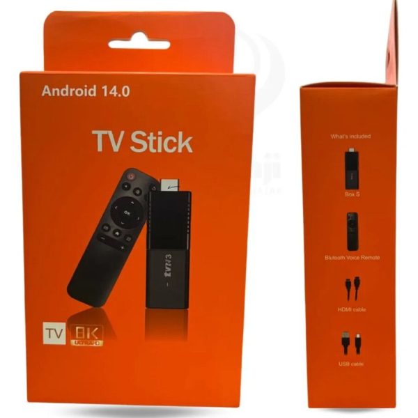 TV STICK TV R3 CON ANDROID 14.0 8K ULTRA HD
