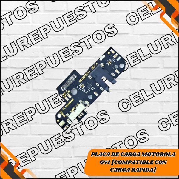 PLACA DE CARGA MOTOROLA G71 [COMPATIBLE CON CARGA RAPIDA]