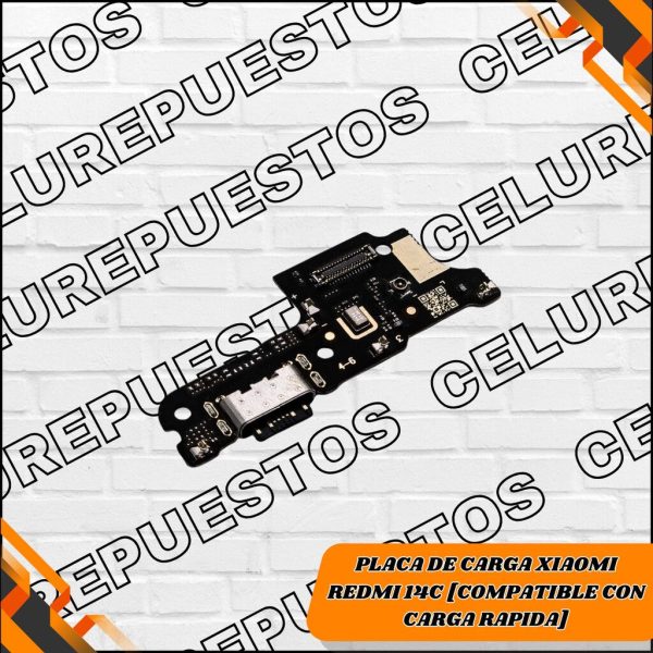 PLACA DE CARGA XIAOMI REDMI 14C [COMPATIBLE CON CARGA RAPIDA]