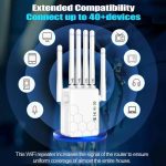Amplificador Repetidor De Señal Wifi Con 6 Antenas Trs 3 - Imagen 3