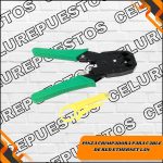 Pinza Crimpadora Para Cable De Red Ethernet Lan