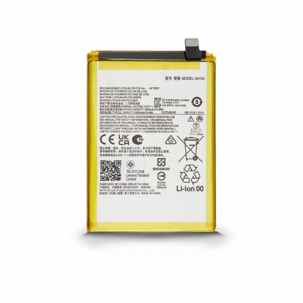 BATERIA MOTOROLA E32 / G22 / E13 / G13 [5000 mAh] [NH50] [CALIDAD ORIGINAL]